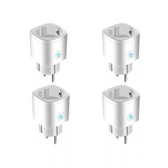 Smart Plug Mini Wifi Outlet Works with Alexa Google Home Tuya Smart Life APP Remote Control Supports 2.4GHz Network Home Smart Device