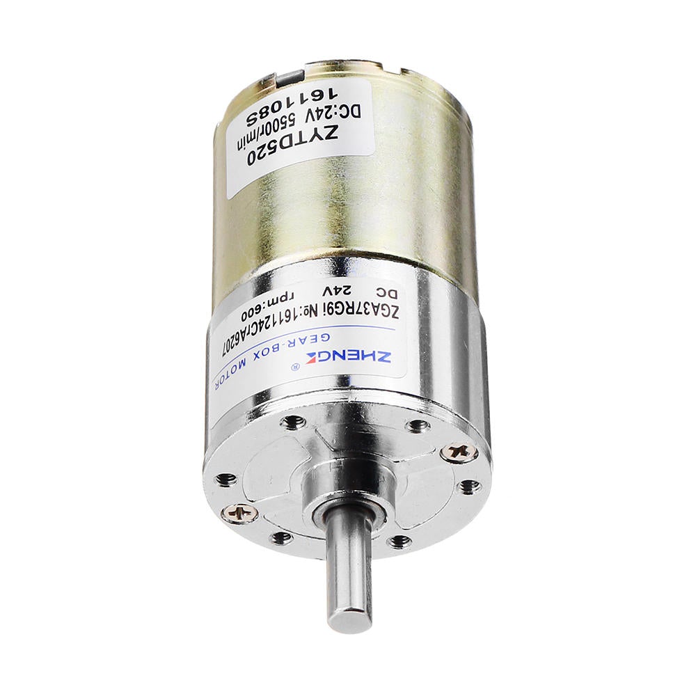 24V 600rpm Reduction Motor DC Gear 3mm Shaft