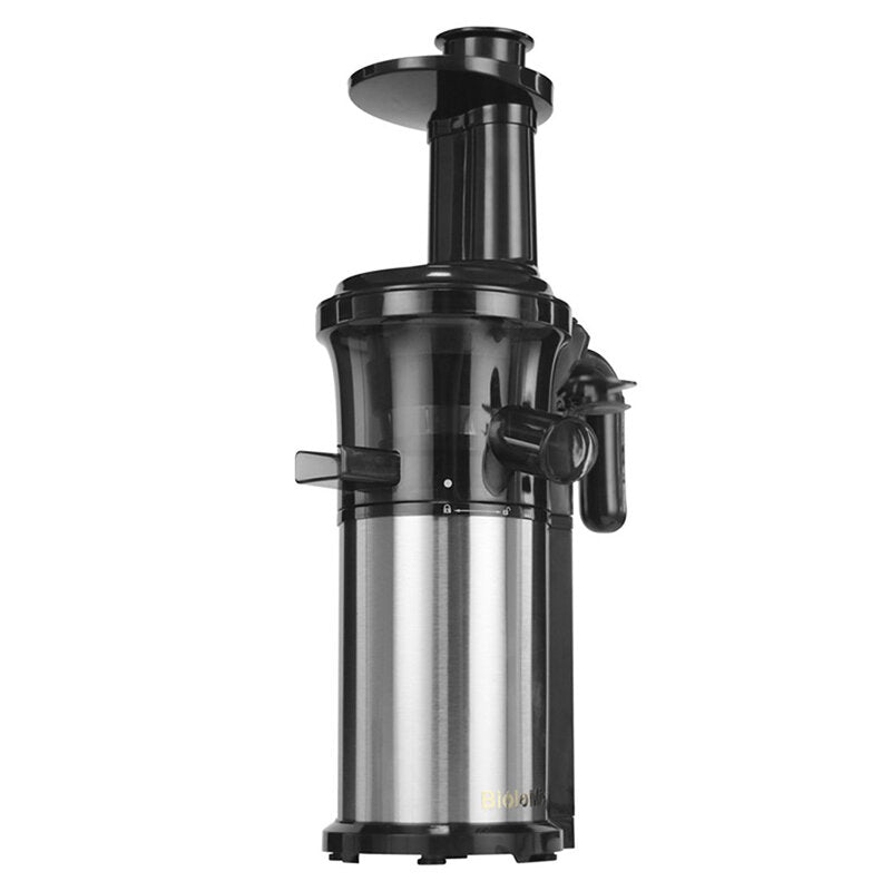 200W 40RPM Stainless Steel Masticating Slow Auger Juicer Machine Fruit and Vegetable Squeezer Press Juice Maker