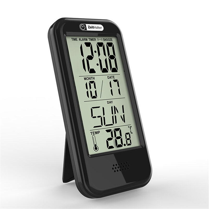 LCD Color Screen Digital Clock Electronic Alarm Clock with Countdown Temperature Clock