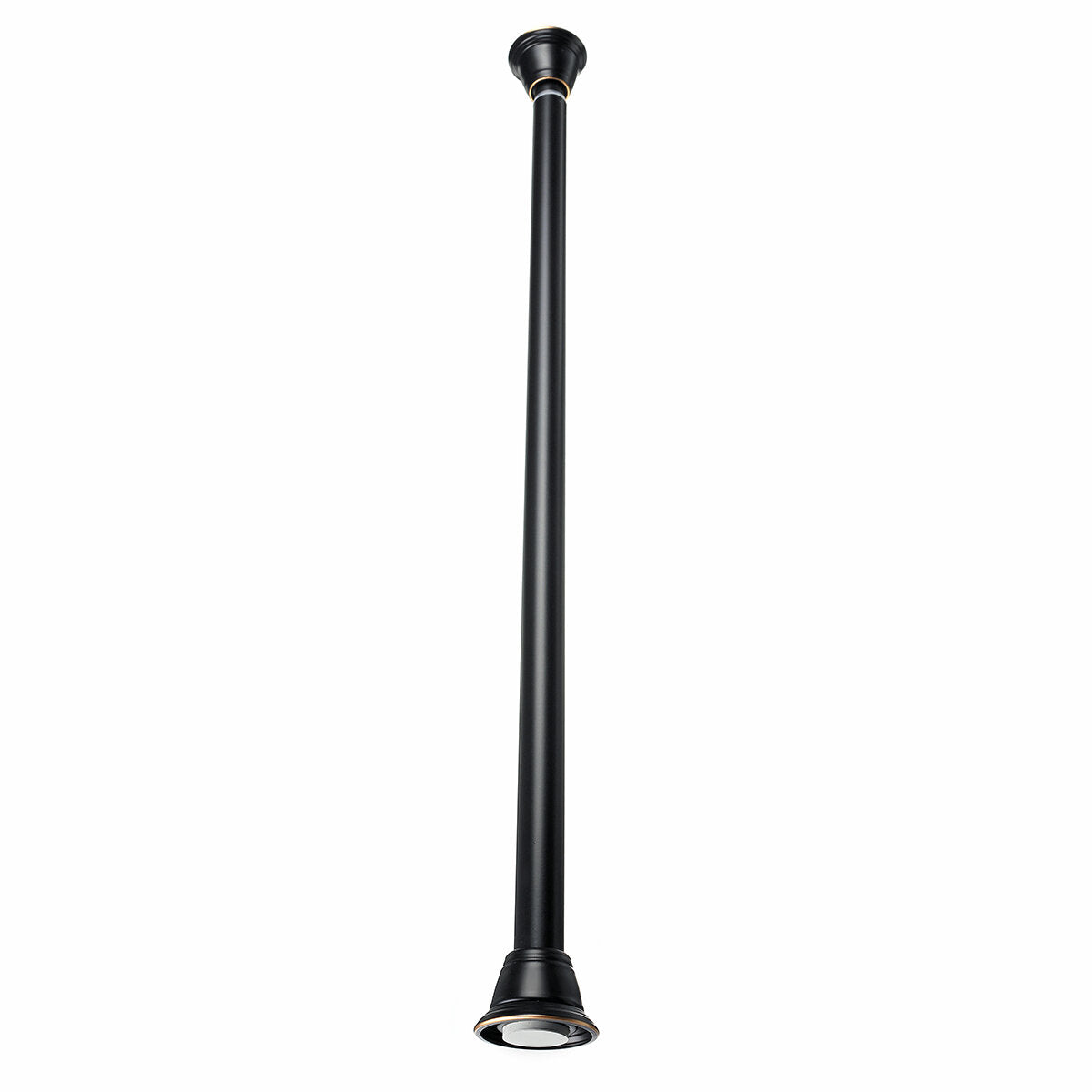 Extendable Telescopic Shower Curtain Pole Rod Bath Door Window Stainless Steel