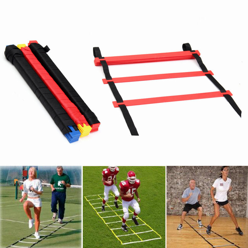 20 Rungs Speed Ladder Soccer Sport Ladder Training Carry Bag