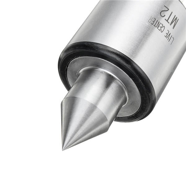 Lathe Live Center Taper Tool Alloy Steel Triple Ball Bearings Accuracy 0.000197 Inch