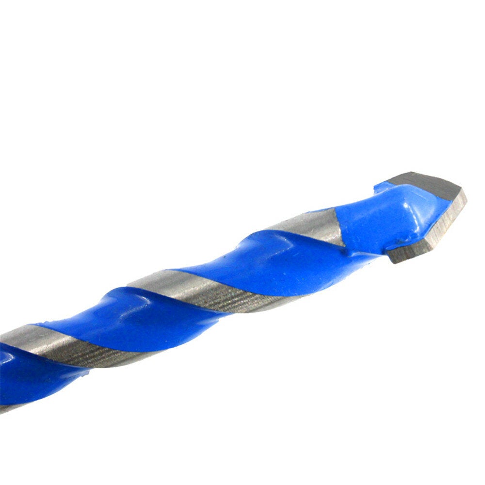 10Pcs Multi-functional Glass Drill Bit Tungsten Carbide Tip Triangle Drill Bits for Ceramic Tile Concrete Brick Metal Stainless Steel Wood