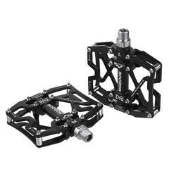 1 Pair Anti-slip Bike Pedals 3 Bearing Aluminum Alloy Cycling Bicycle Platform Bicycle Pedal Bike Accessories Part for Road bmx Mtb Bicycle