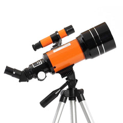 150X HD Astronomic Telescope Space Refractor Adjustable Tripod Lens Covers Night Version Telescope Outdoor Camping Telescope