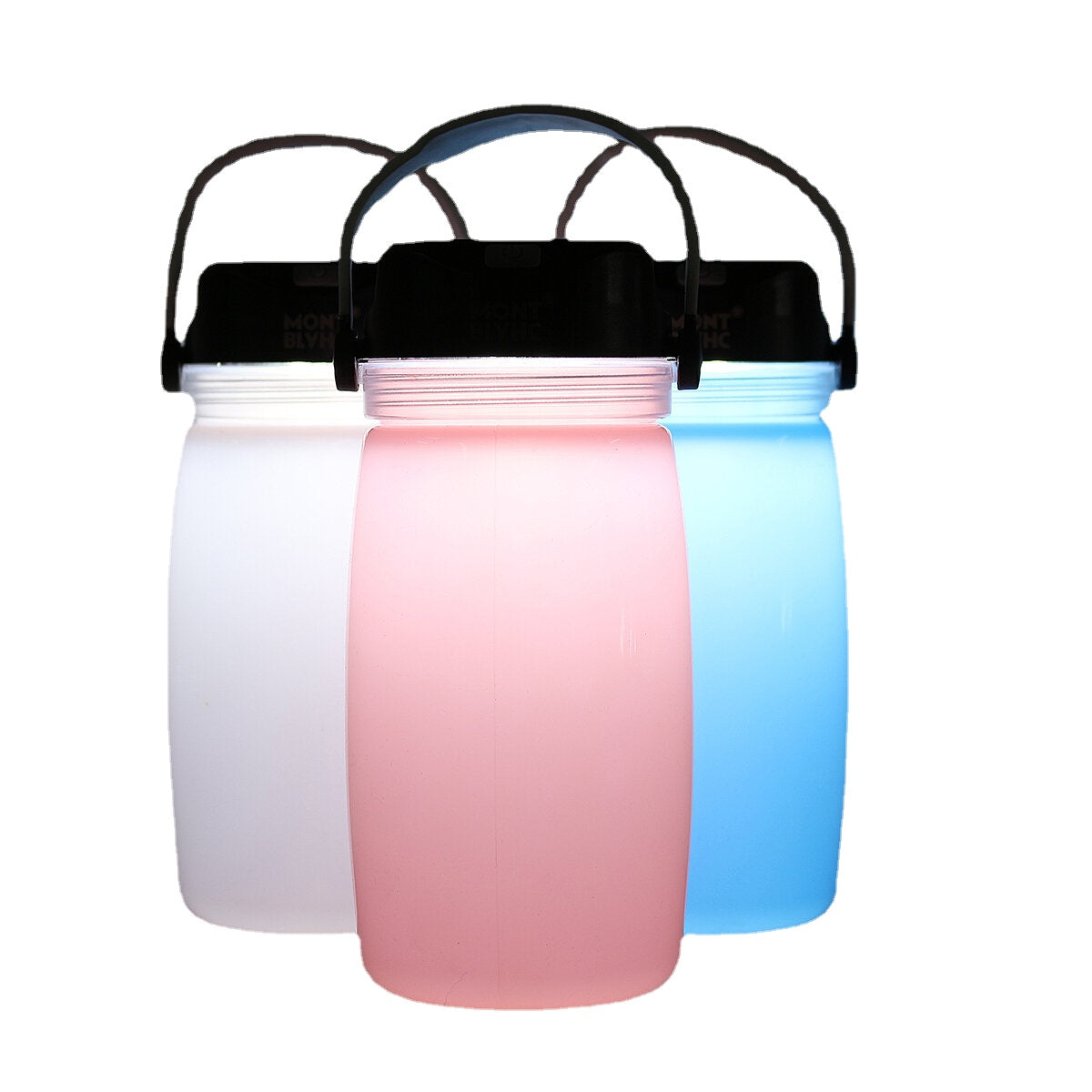Camping Light Water Bottle Solar Charging Phone Charging Kettle Outdoor Sports Travel Mountaineering