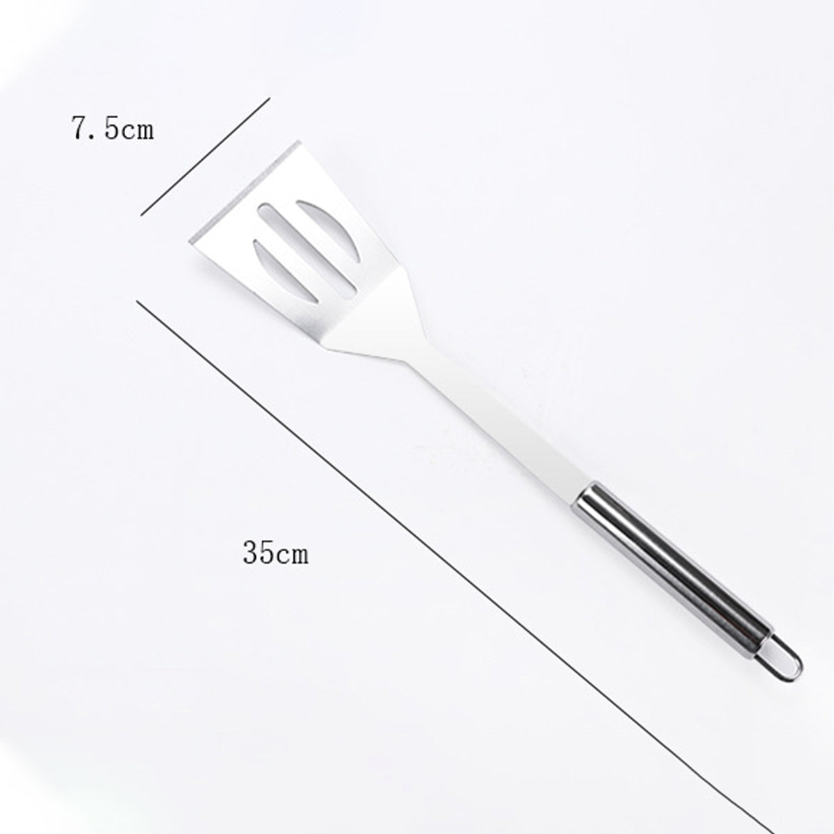 18 Pcs Tableware Stainless Steel BBQ Tools Long Fork BBQ Clip Brush Steel Stick Shovel Barbecue Cooking Tools
