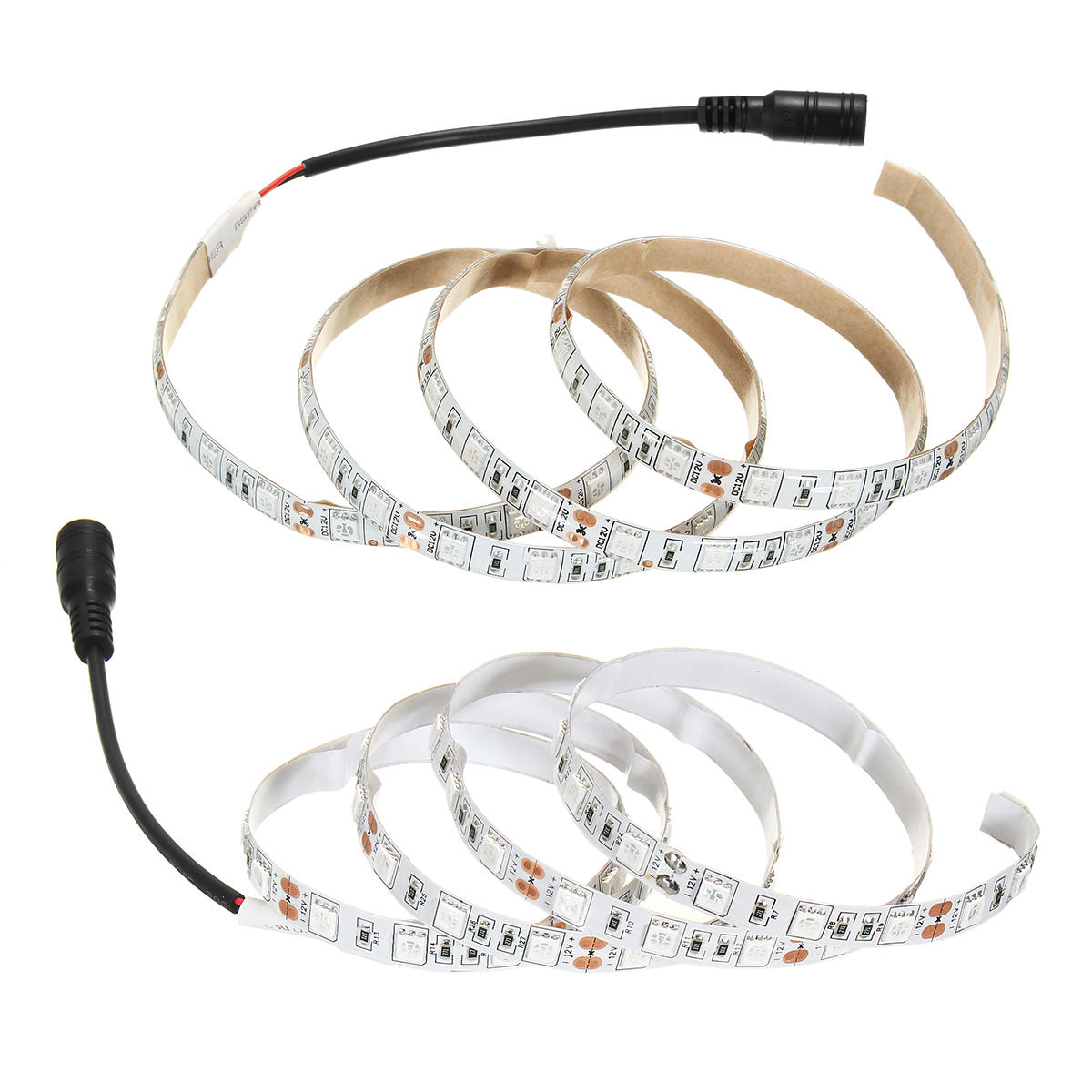 1M SMD5050 Red:Blue 5:1 Full Spectrum LED Grow Strip Light Hydroponic Greenhouse Plant DC12V