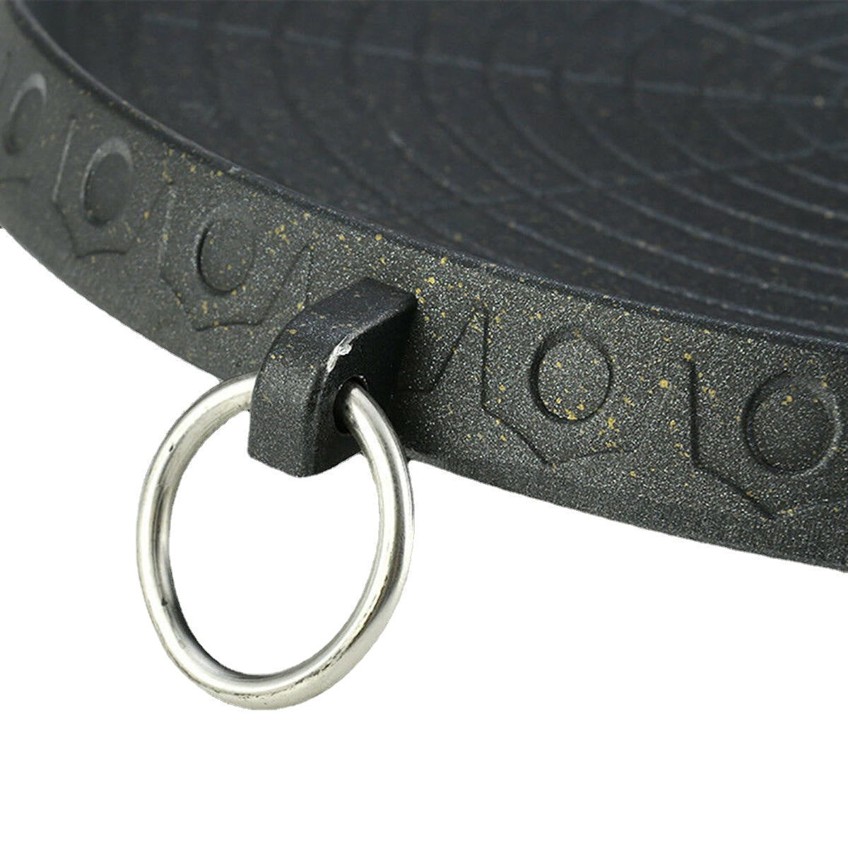 34cm BBQ Grill Non-stick Pan Marble Stone For Portable Gas Stove Cookware