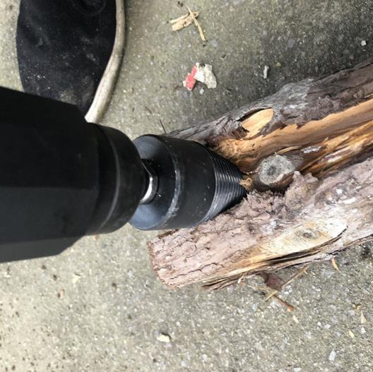 Firewood Splitter Drill Bit Firewood Split Drill Bit SDS Plus Shank for Hammer Drill