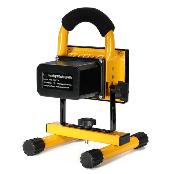10W Portable Rechargeable LED Flood Light Work Waterproof IP65 Outdoor Car Emergency Lamp
