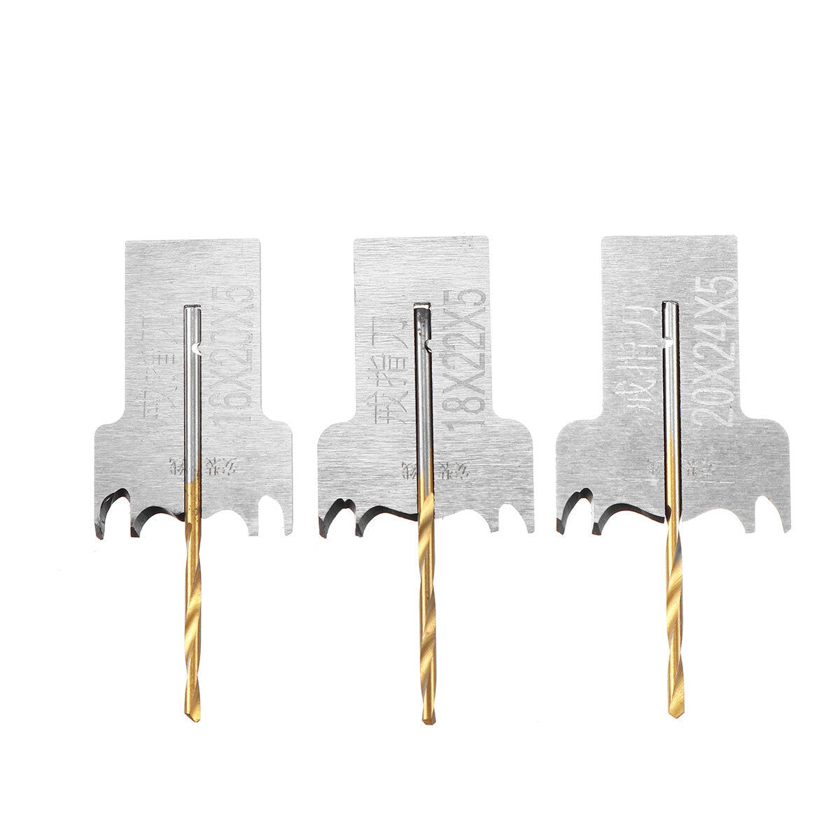 11pcs 16/18/20mm Ring Embryo Bead Cutter Barrel Drill Bits Woodworking Tool