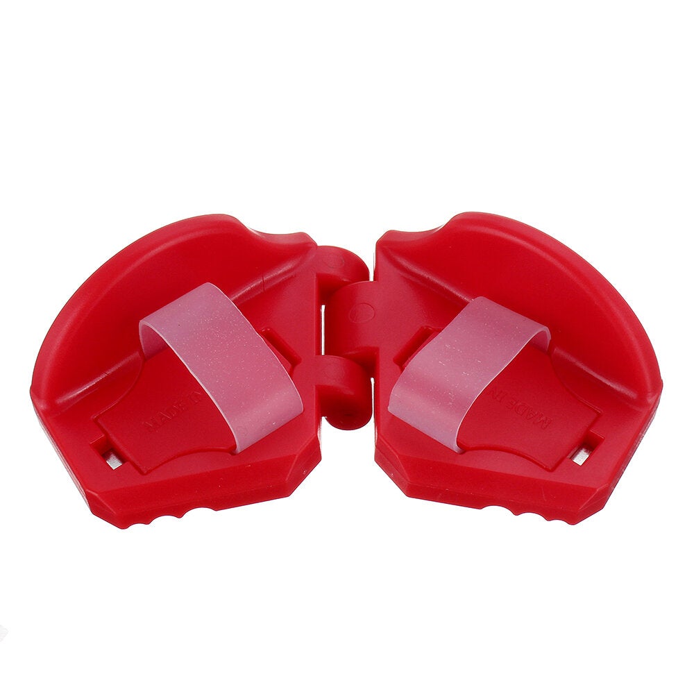 Red Magnetic Safety Nailer ABS Finger Nailer Protect Your Fingers for Hammering Nail