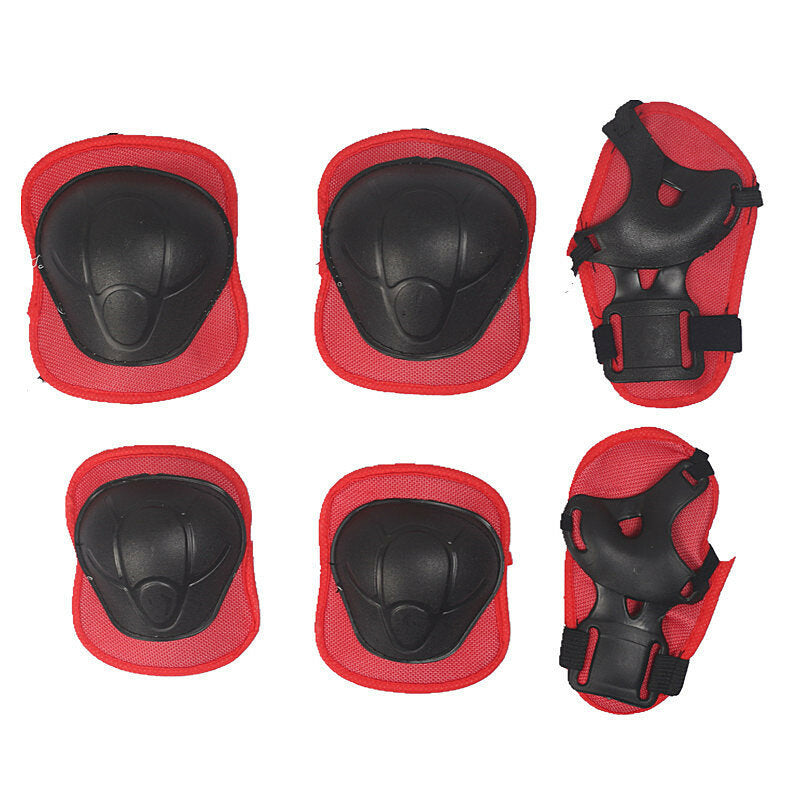 Children Sports Protective Gear Safety Knee Elbow Palm Guards Equipment For Bike Cycling