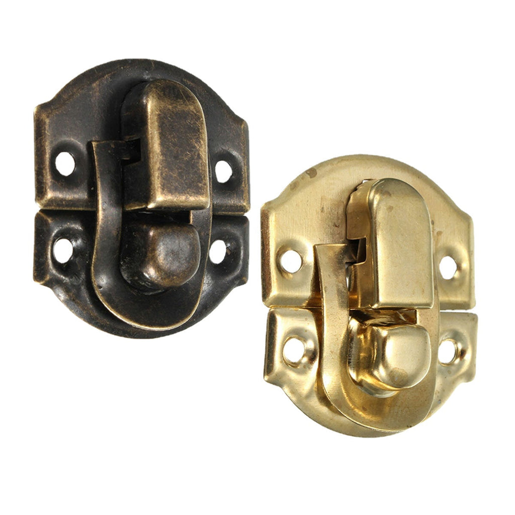 Retro Suitcase Drawer Chest Toggle Latch Catch Mailbox Wooden Jewelry Box Lock Hasp 27x29mm