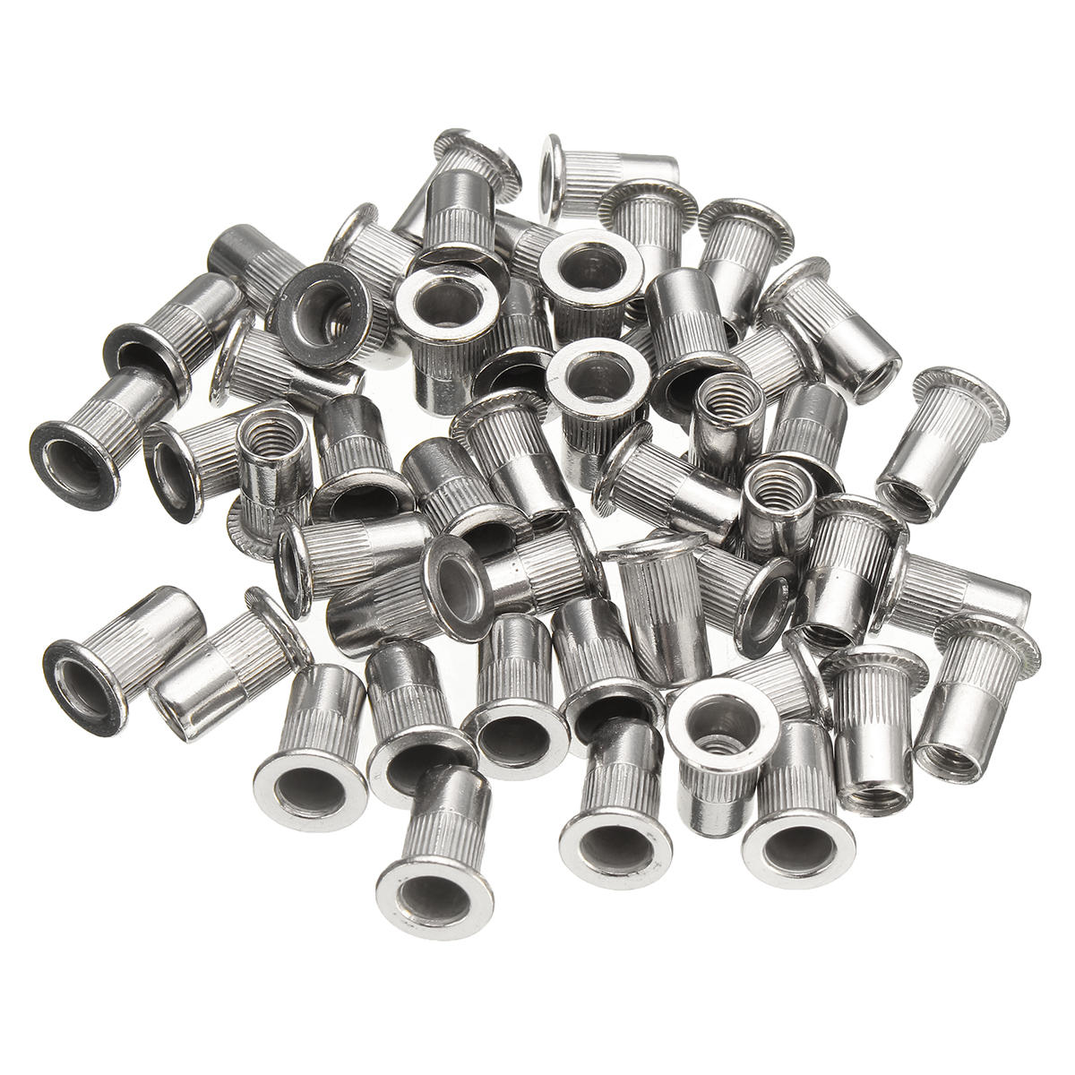 200Pcs Insert Rivet Nut 304 Stainless Steel Countersunk Head M3/M4/M5/M6