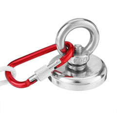 350KG/450KG/600KG Neodymium Magnet with 10m Rope for Detecting Metal Treasure