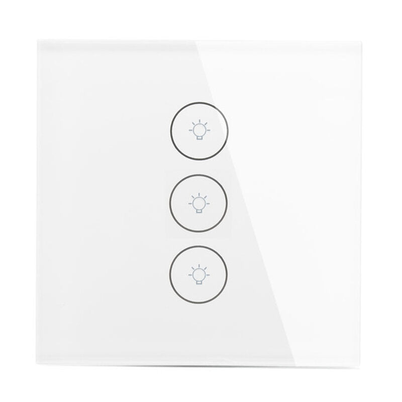Switch Tuya Smart Home Wireless Remote Control 86 Type Wall Touch 1-2-3 Way Switch