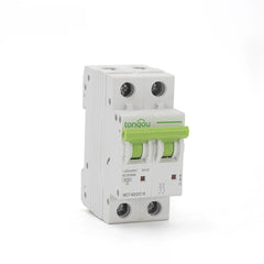 MCB Curve C Miniature Circuit Breaker 110V/220V/400V 50/60HZ 2Poles