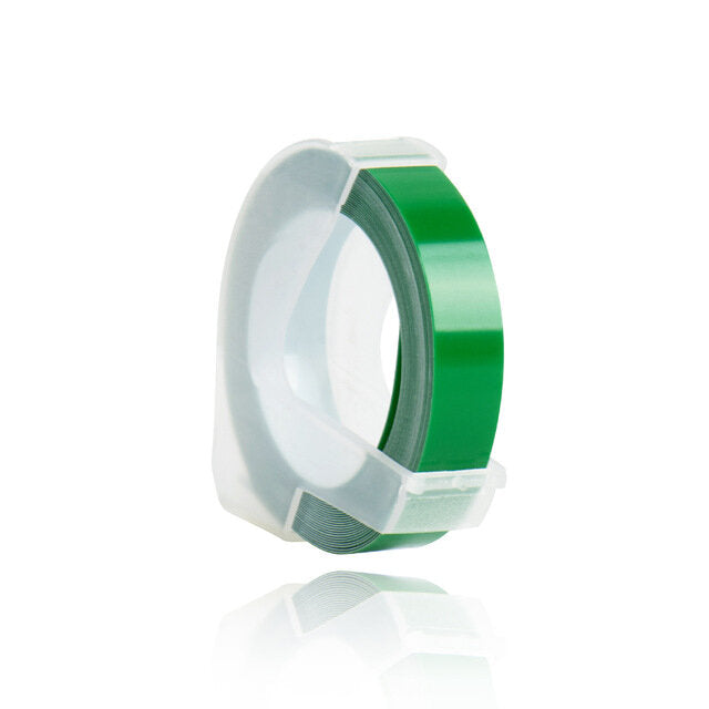 1pcs Dymo 3D Plastic Embossing Tape for PVC LABEL DYMO 1610 12965 1880 1540 Motex E101 Printer