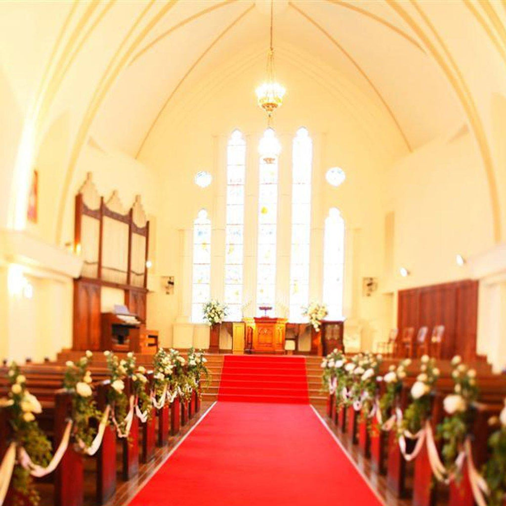 Large Red Carpet Wedding Aisle Floor Runner Hollywood Award Party Decor 65/32ft