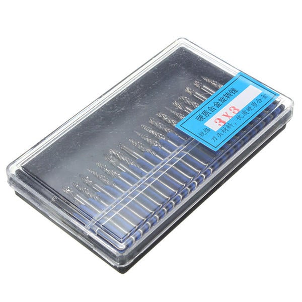 20pcs 1/8 Inch Shank Tungsten Carbide Cutter Rotary Burr Set