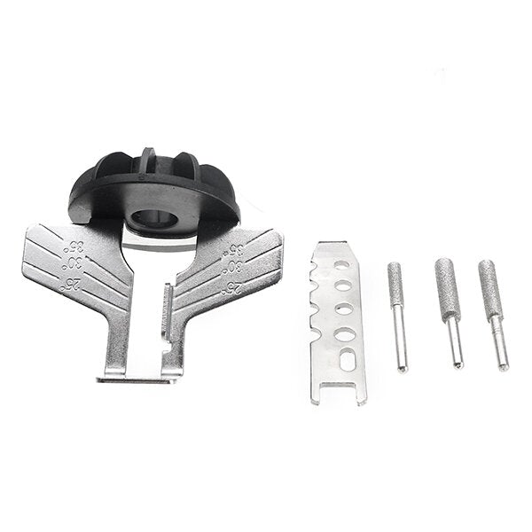Chain Saw Sharpening Attachment Sharpener Guide Drill Adapter