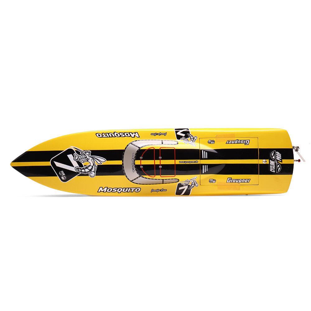 70cm Brushless High Speed RC Boat KIT Without Battery Servo Transmitter 60km/h