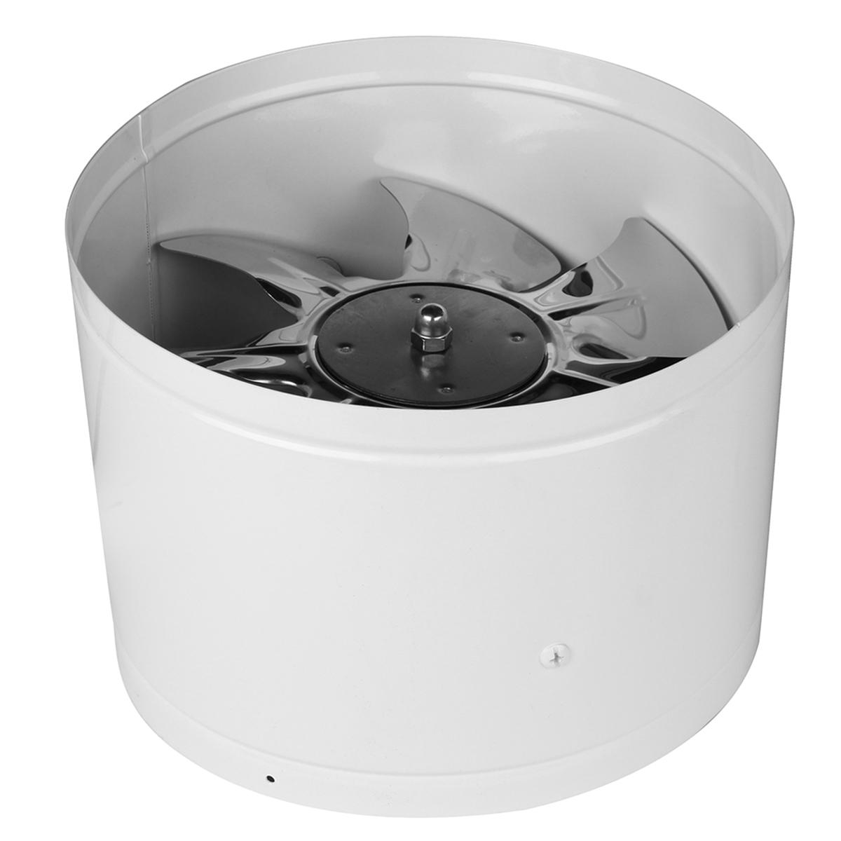 Inline Duct Fan Booster Exhaust Blower Air Cooling Vent