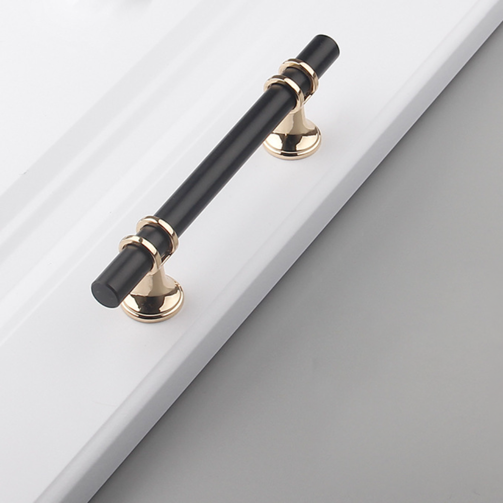 2pcs Nordic Style Cabinet Handle Solid Door Pulls for Drawers Wardrobes Cupboard Shoe Cabinets