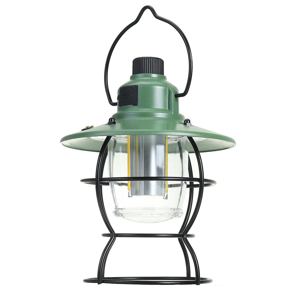 Portable 50W USB Rechargeable Camping Light LED Bulb Light Outdoor Tent Lantern For Hiking Climbing Garden Yard