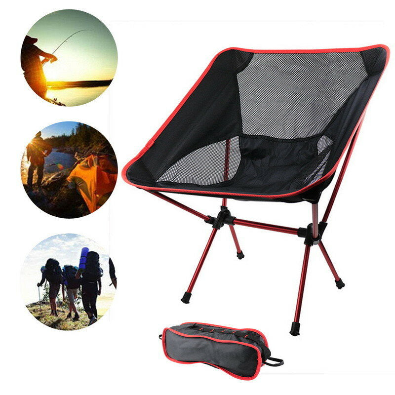 Ultralight Folding Chair Superhard Outdoor Camping Chair Portable Beach Hiking Picnic Seat Fishing Tools Max Load 150kg