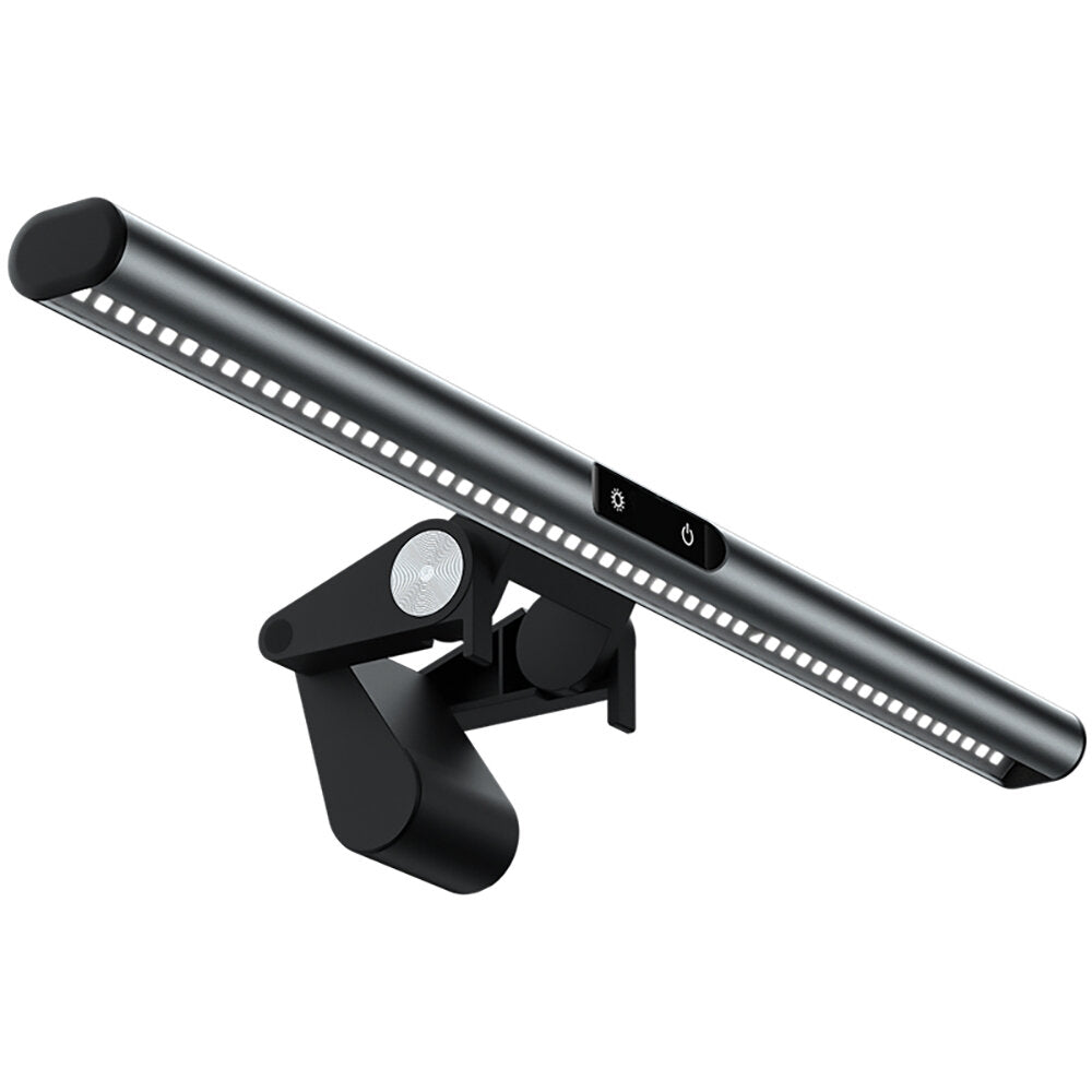 Monitor Light Bar Eye Protection Screen Light Lamp Touch Control Monitor Display Hanging Light with Webcam Microphone for Desktop Computer Home Office
