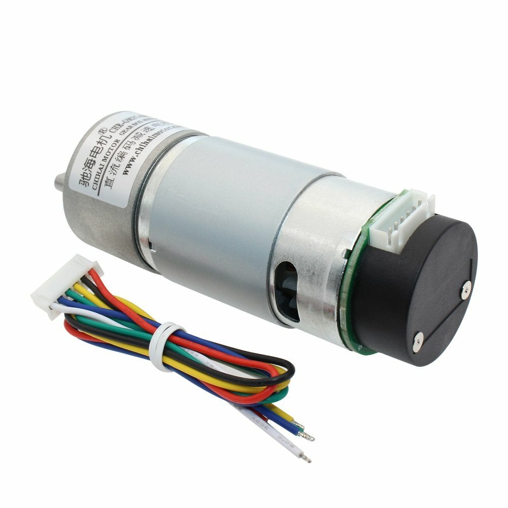 Encoder DC Motor High Torque Gear Reducer D Axis Encoder Motor