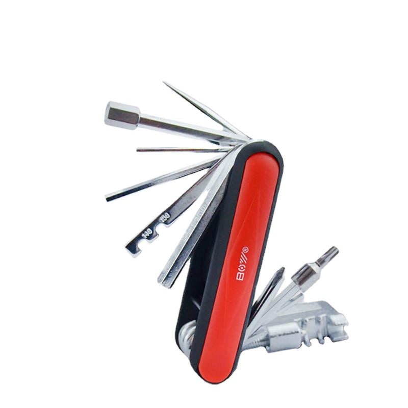Bicycle Tools Multifunctional Tire Repair Tool Hexagonal Tool Unlocking Machine Riding Tool