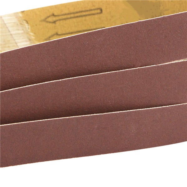 3pcs 760x25mm 800 Grit Sanding Belts Abrasive Sanding Paper