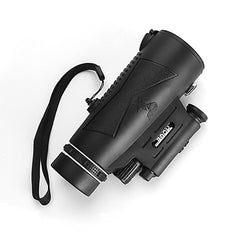 12X50 HD Telescope with Infrared Flashlight Phone Adapter Tripod For Outdoor Camping Travel High Power Bird Watching