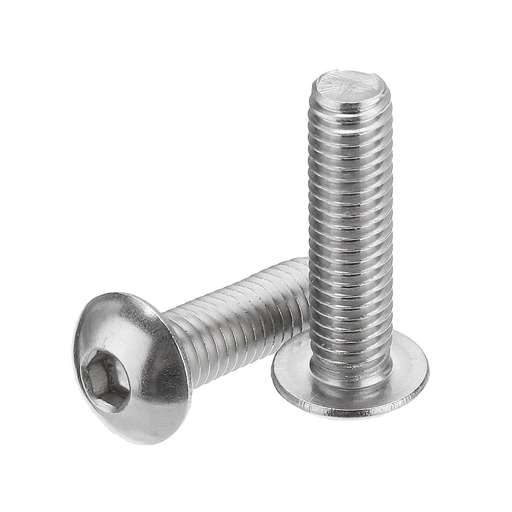 M3 M4 M5 Carbon Steel Screw Hex Socket Cap Head Bolt Nut Assortment 440Pcs