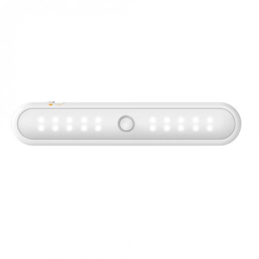 Battery Powered Wireless 20 LED Human Infrared Induction Magnetic Cabinet Light for Closet Stair