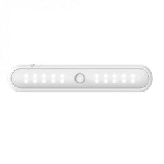 Battery Powered Wireless 20 LED Human Infrared Induction Magnetic Cabinet Light for Closet Stair