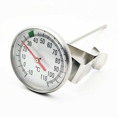 Food Thermometer Stainless Steel Measuring Safety for Coffee Milk