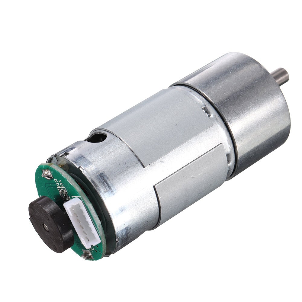DC 12V 70RPM Gear Reducer Motor with Encoder Geared Reduction Motor