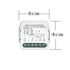 Smart Curtain On-off Module APP Remote Control Timing Switch Compatible with Amazon Alexa /Google Home