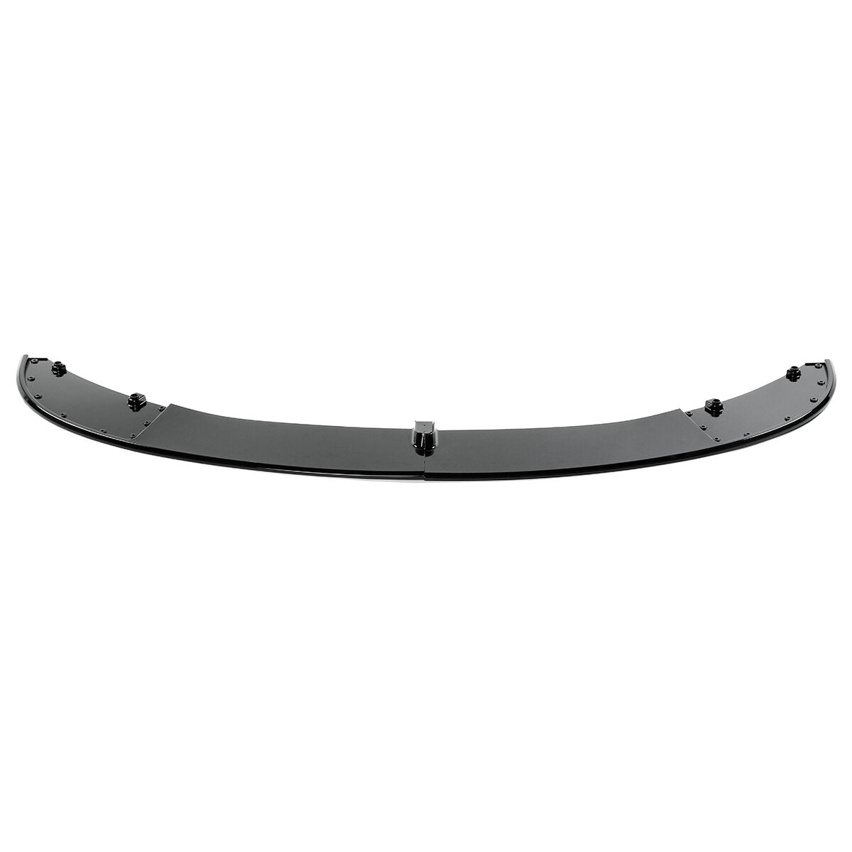 Car Universal Carbon Fiber Look Glossy Black Front Bumper Splitter Lip Body Kits For BMW 4 Series