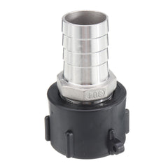 Tank Coarse Thread Drain Adapter to 38/45/50/60mm Stainless Steel Hose Outlet Connector Replacement Valve Fitting Parts for Home Garden
