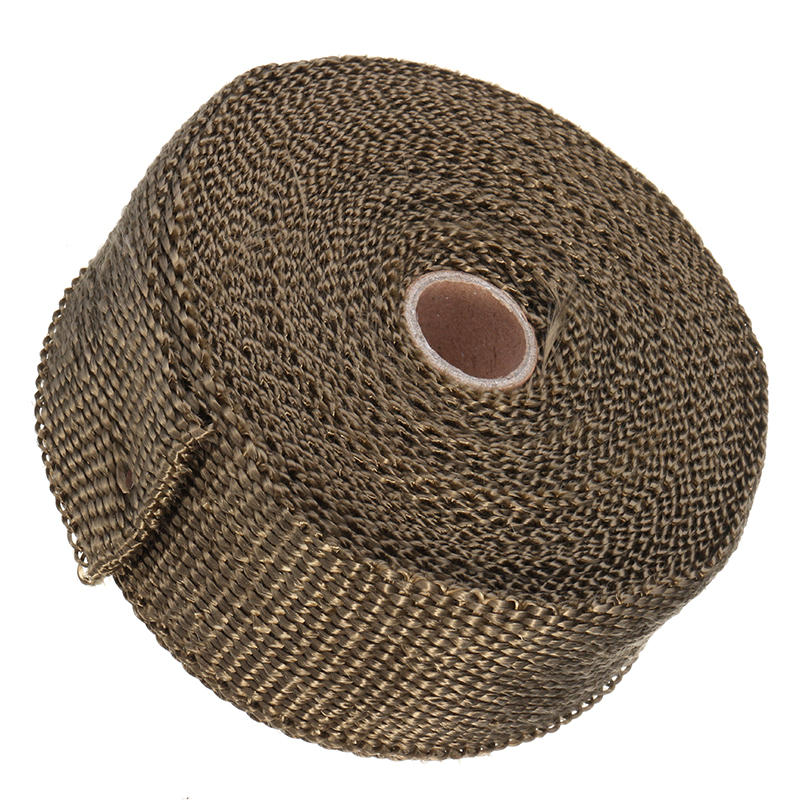 5Mx5CM Heat Exhaust Pipe Header Heat Wrap Resistant Fireproof Insulating Cloth For Car