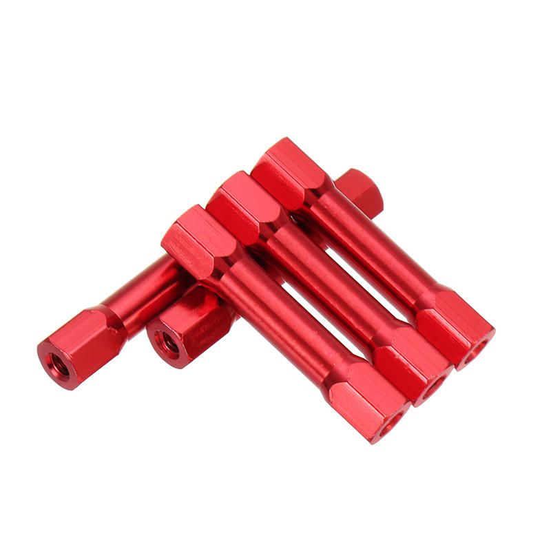 10Pcs M3 45mm Hex Standoff Hexagon Studs Aluminum Alloy Multicolor for PCB
