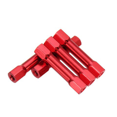 10Pcs M3 45mm Hex Standoff Hexagon Studs Aluminum Alloy Multicolor for PCB
