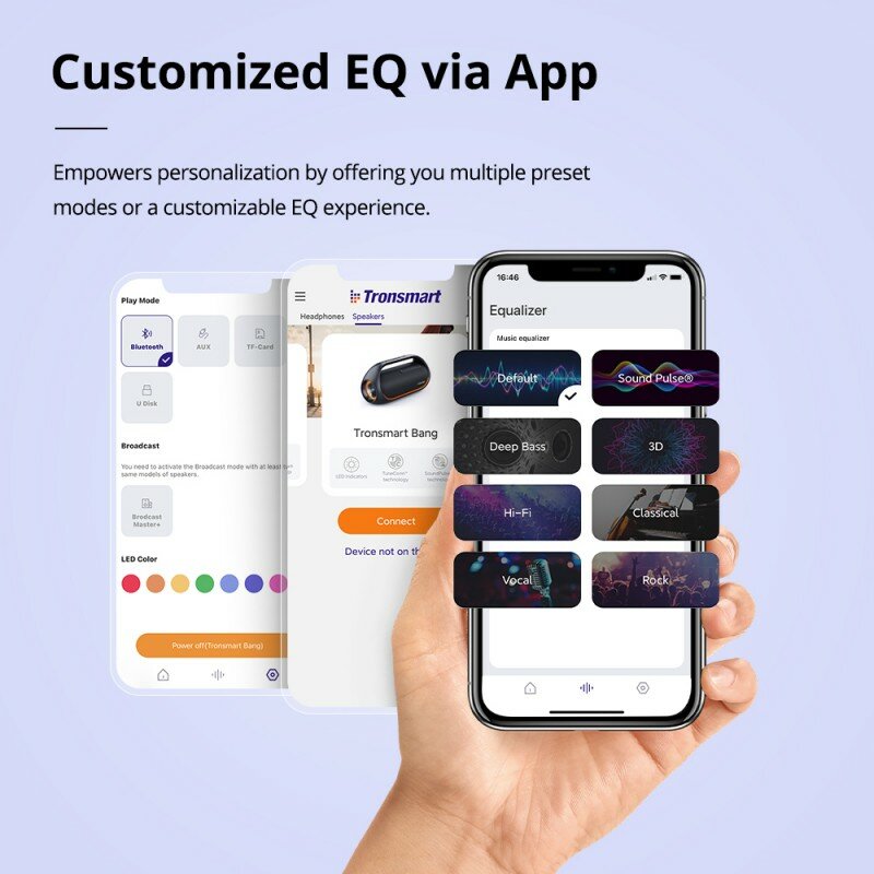 Bluetooth Speaker Colorful Light 10800mAh Large Battery 60W Support NFC Connection TF Card Outdoor Party Speaker